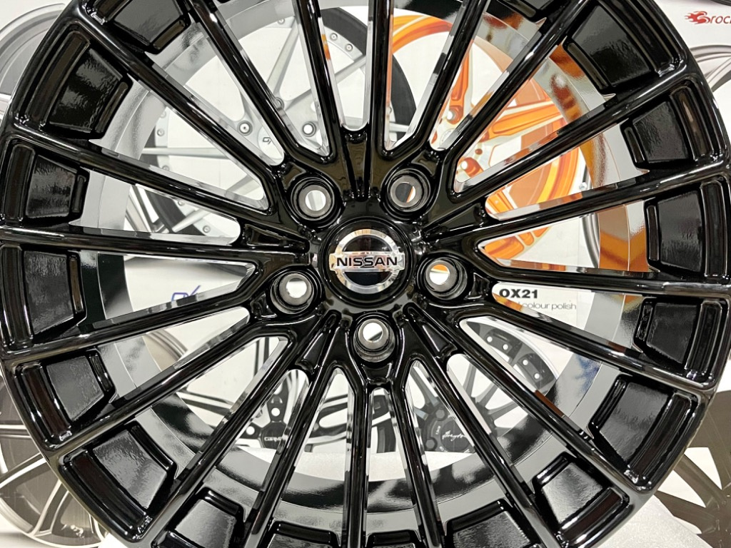 Set De 4 Jantes Alliage 17" Avus Pour Nissan Juke, Qashqai, X-Trail - Neuf D'origine