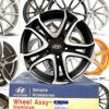 Jante Hyundai Elantra, Hyundai i30, noi, 15”, bicolore, Diamond Cut - imagine 7