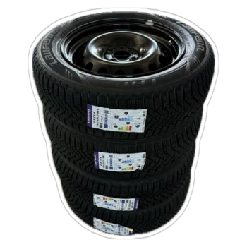 Jante otel Dacia Logan , Dacia Dokker, 15 inch cu anvelope iarna 185/65r15 Laufenn , umflate si echilibrate