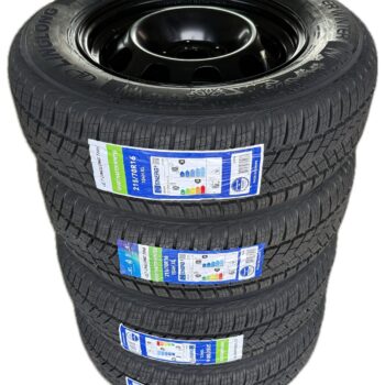Jante otel originale Dacia Duster III+anvelope iarna 215/70r16 104H XL Linglong Sport Master, clasa A la aderenta